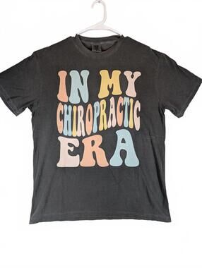 Comfort Colors In My Chiropractic Era Graphic T-Shirt Taylor Swift Mens Large